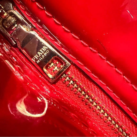 Prada Scarlet Red Shoulder Bag - Picture 7 of 12